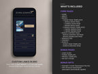 ROYALIS - BLUE • Author Squarespace Website Template