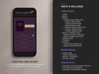 ROYALIS - PLUM • Author Squarespace Website Template