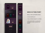 Royalis - Purple • Author Canva Website Template