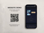 Royalis - Blue • Author Canva Website Template