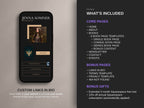 ANTARA  • Author Squarespace Website Template
