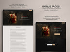 ANTARA  • Author Squarespace Website Template