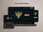 ANTARA  • Author Squarespace Website Template