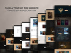 ANTARA  • Author Squarespace Website Template