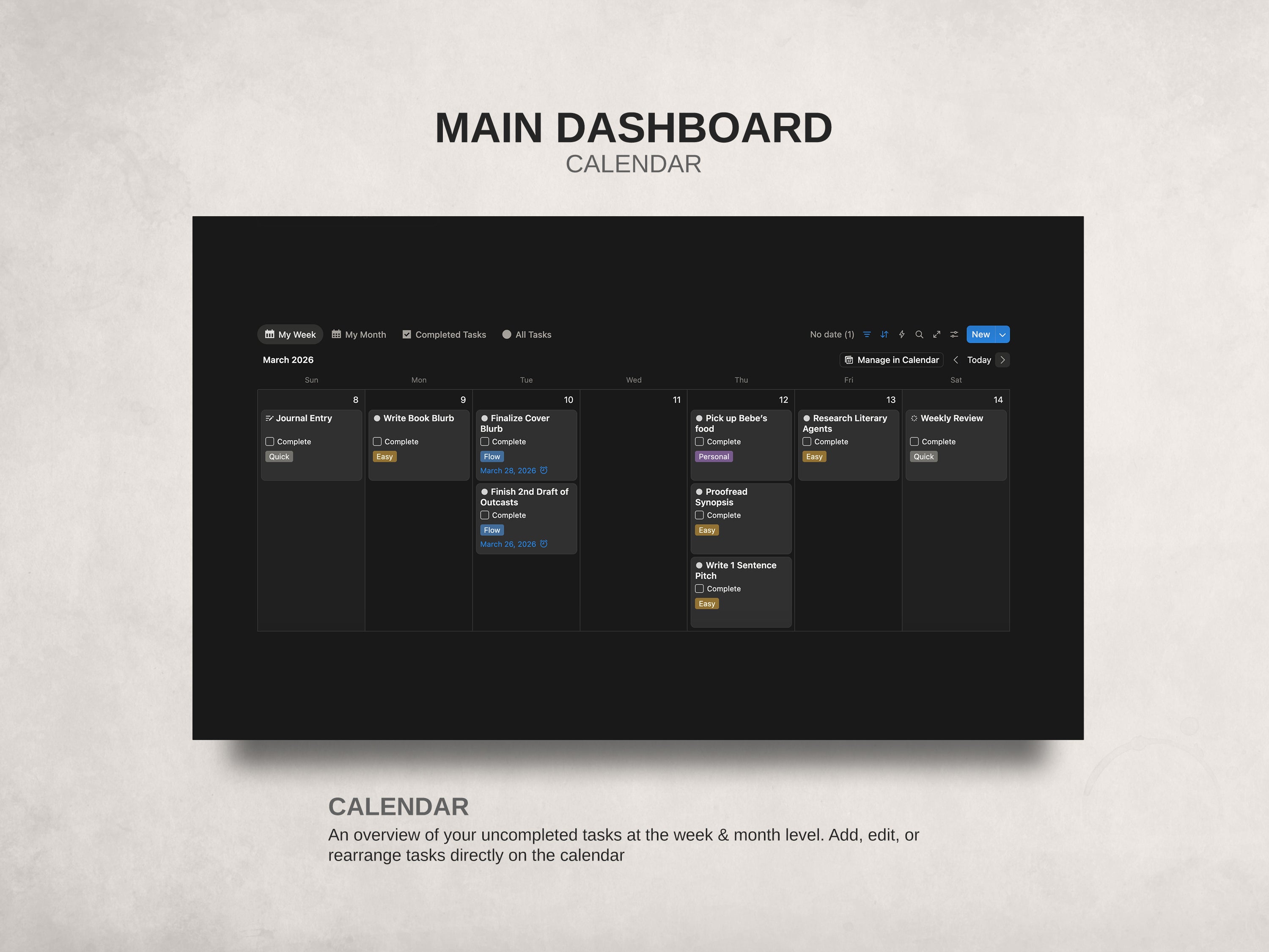 Author HQ - Notion Template For Authors
