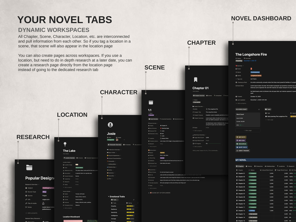 Author HQ - Notion Template For Authors