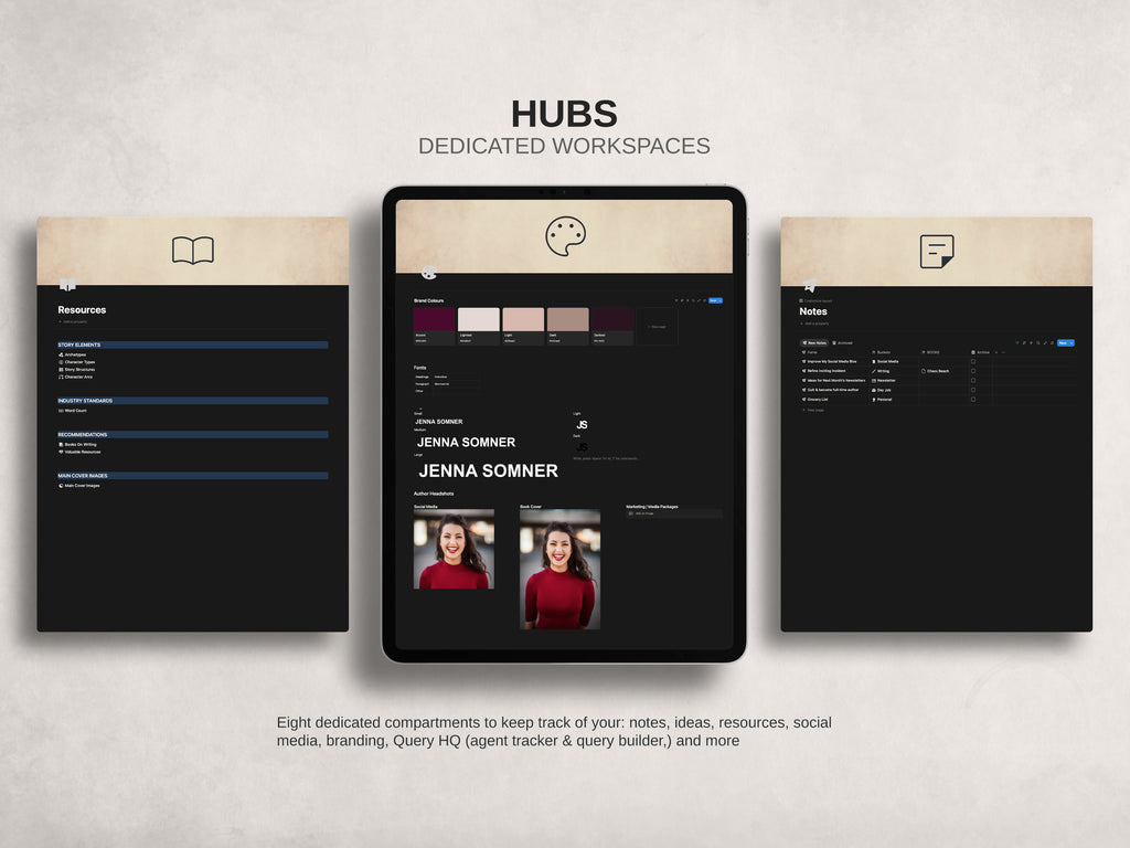 Author HQ - Notion Template For Authors
