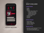 CARNALIS • Author Squarespace Website Template