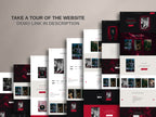 CARNALIS • Author Squarespace Website Template