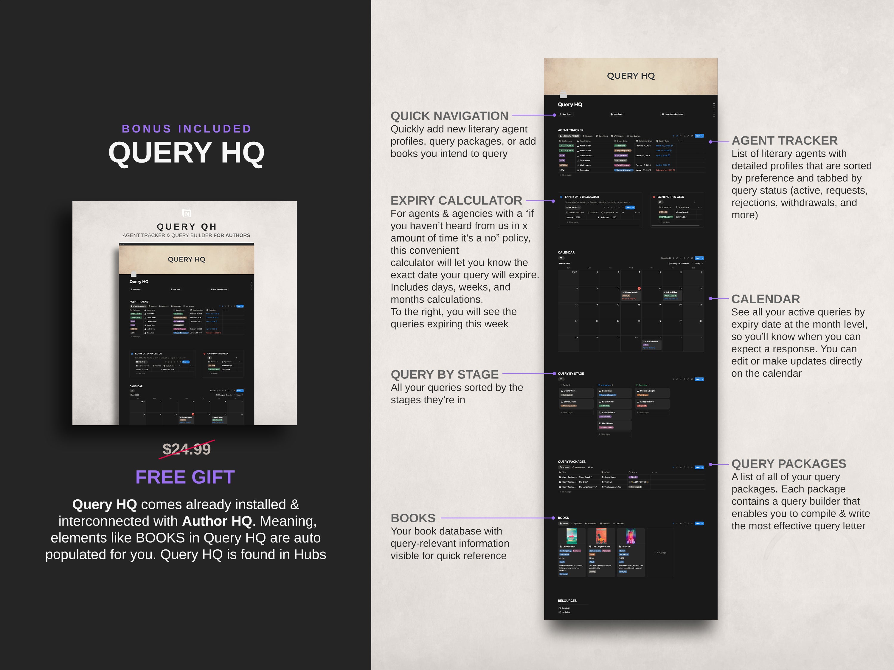 Author HQ - Notion Template For Authors