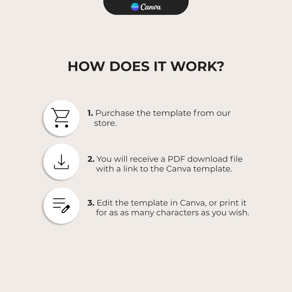 Character Profile Template - Romantic