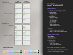 Desktop Wallpaper Organizer For Authors - Light - Canva Template