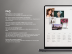 Desktop Wallpaper Organizer For Authors - Light - Canva Template