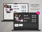 Desktop Wallpaper Organizer For Authors - Light - Canva Template