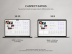 Desktop Wallpaper Organizer For Authors - Light - Canva Template