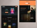 INTENZA  • Author Squarespace Website Template