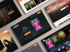 INTENZA  • Author Squarespace Website Template