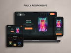 INTENZA  • Author Squarespace Website Template