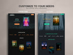 INTENZA  • Author Squarespace Website Template