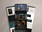 LAVENZA  • Author Squarespace Website Template