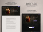 LAVENZA  • Author Squarespace Website Template