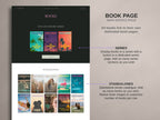 LOLA • Author Squarespace Website Template
