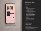 MELONI • Author Squarespace Website Template