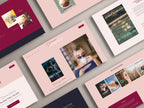 MELONI • Author Squarespace Website Template