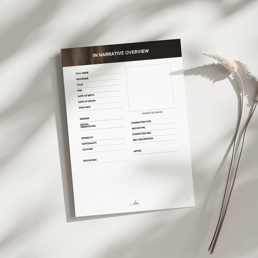 Character Profile Template - Neutral