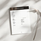 Character Profile Template - Neutral