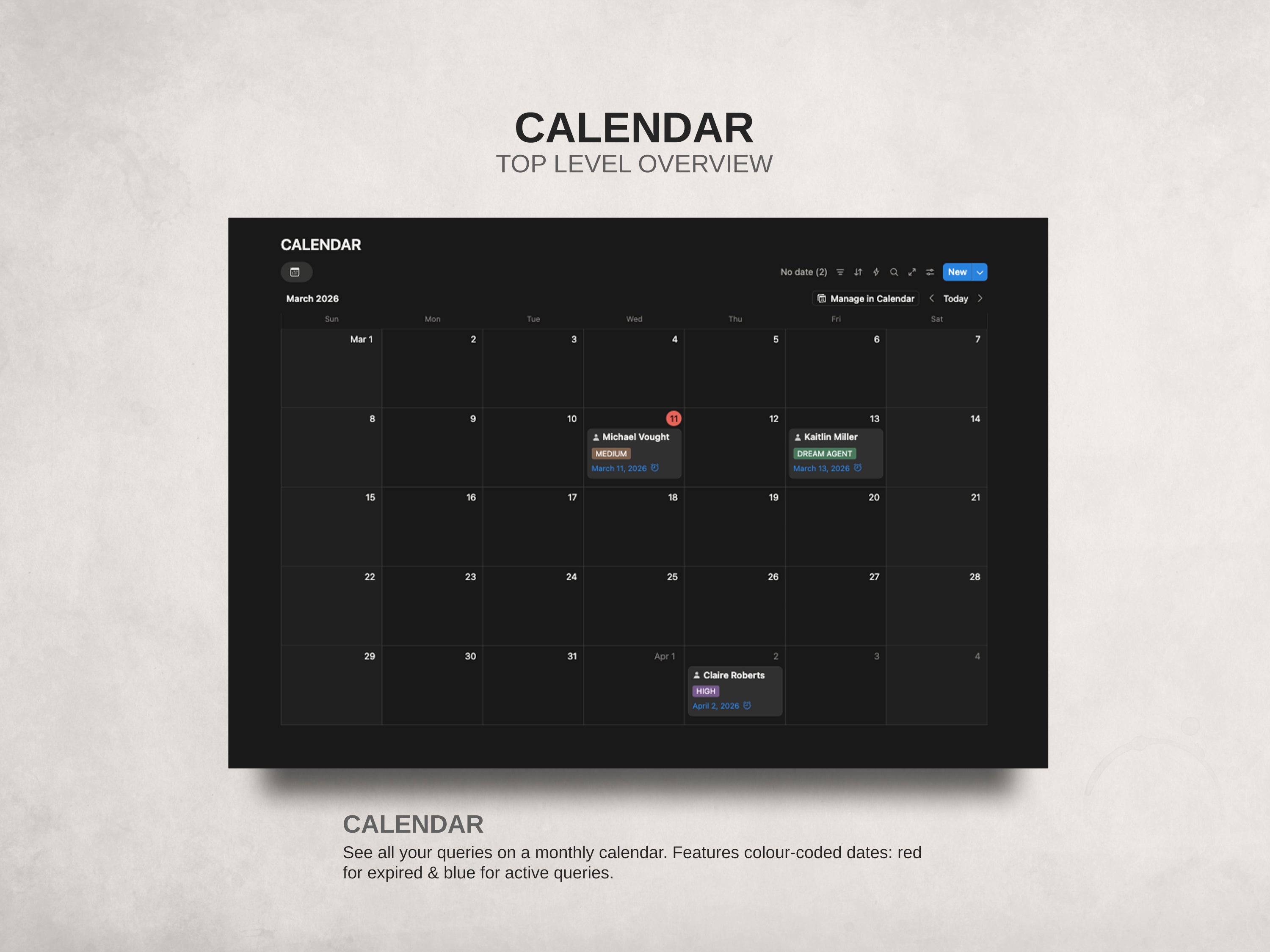 Query HQ - Query Builder & Agent Tracker Notion Template