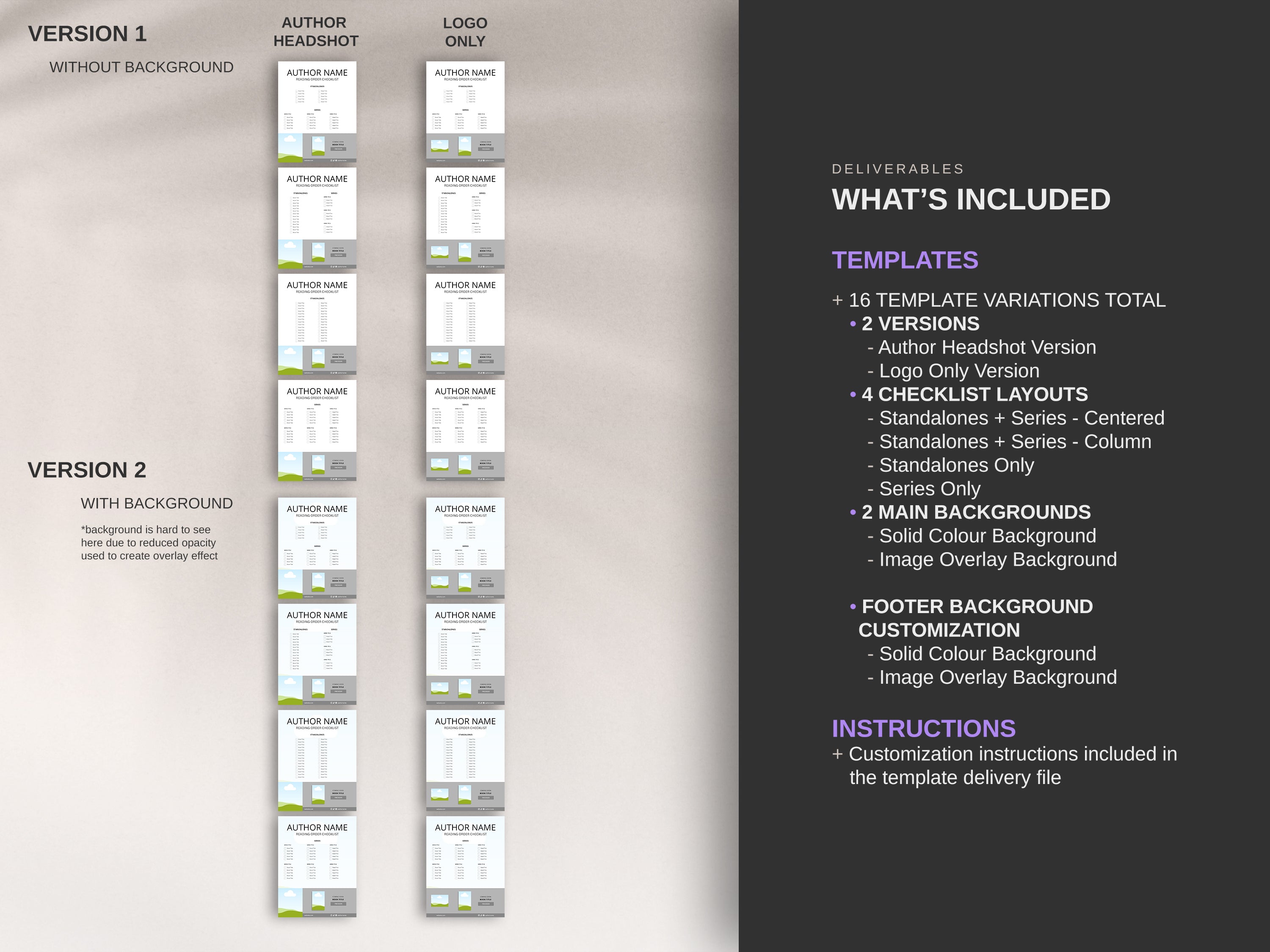Reading Order Checklist • Canva Template