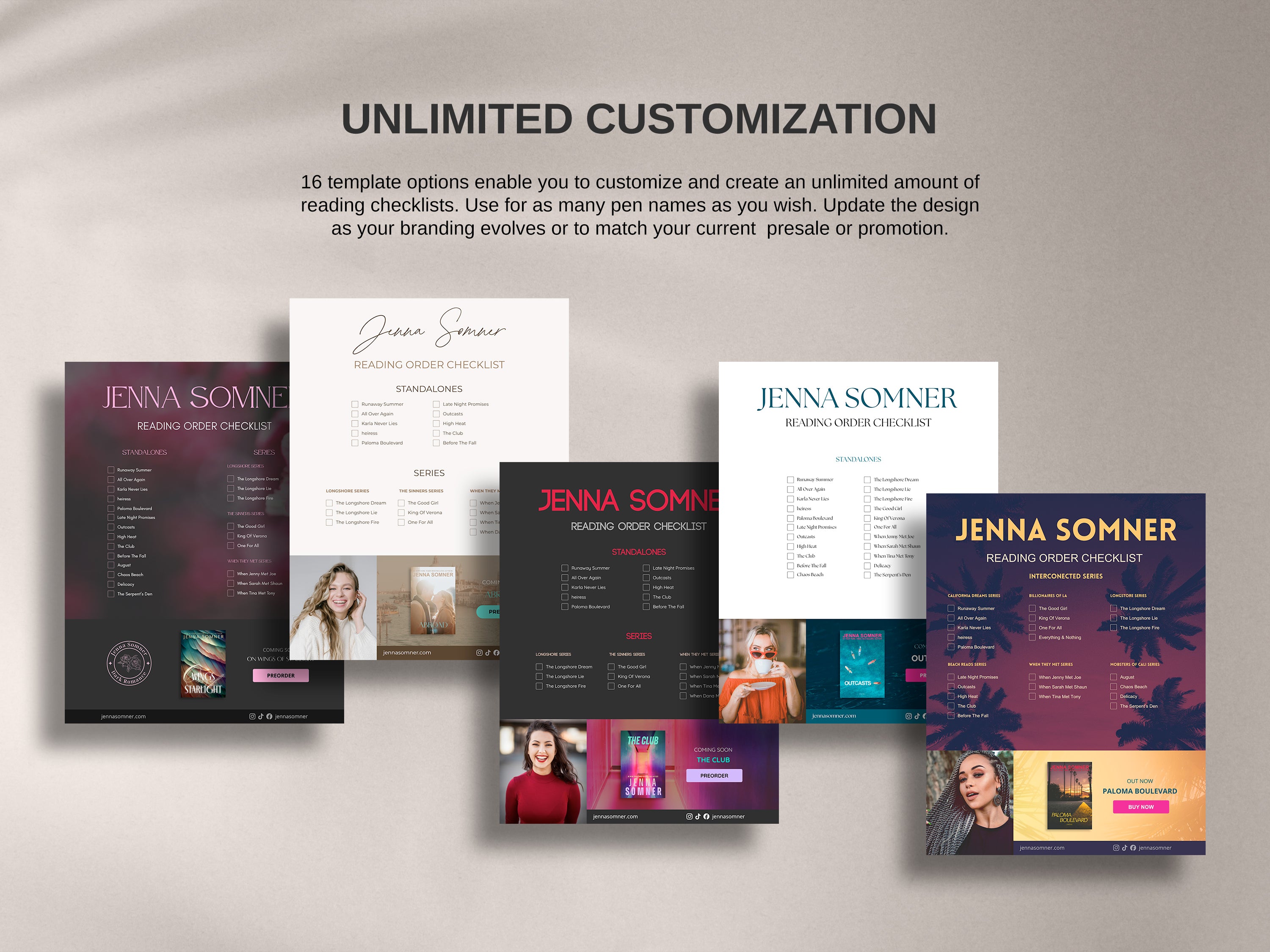 Reading Order Checklist • Canva Template