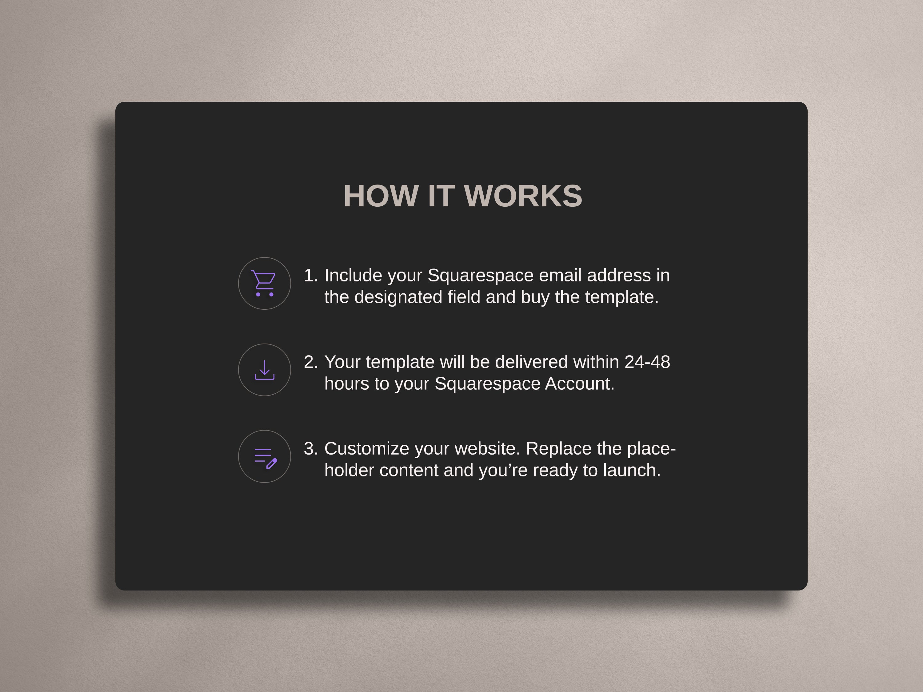 ANTARA  • Author Squarespace Website Template